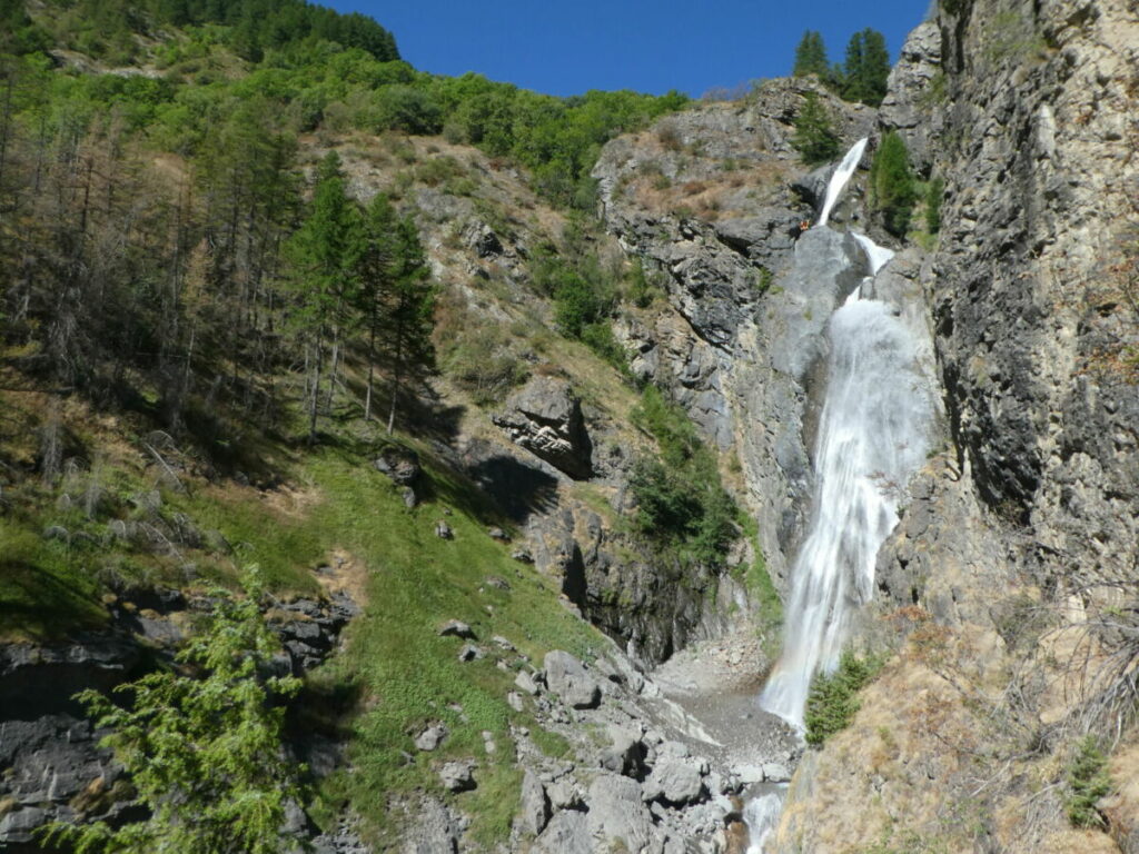 Les cascades de Dormillouse sur la Biaysse