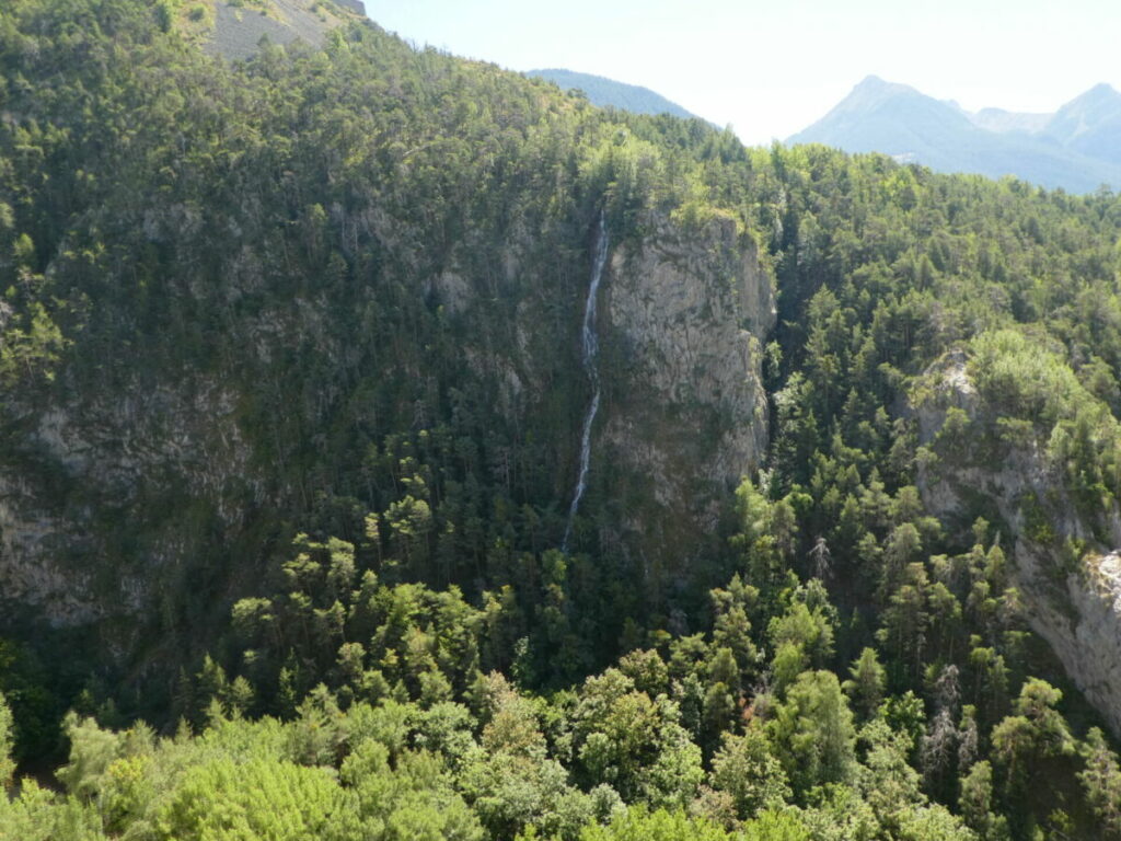 Une cascade au-dessus de la Schappe