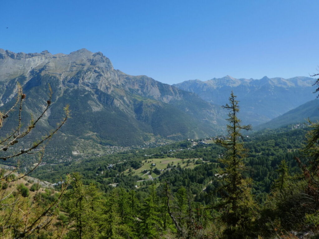 La vallée de Vallouise depuis Puy-Saint-Vincent 1700