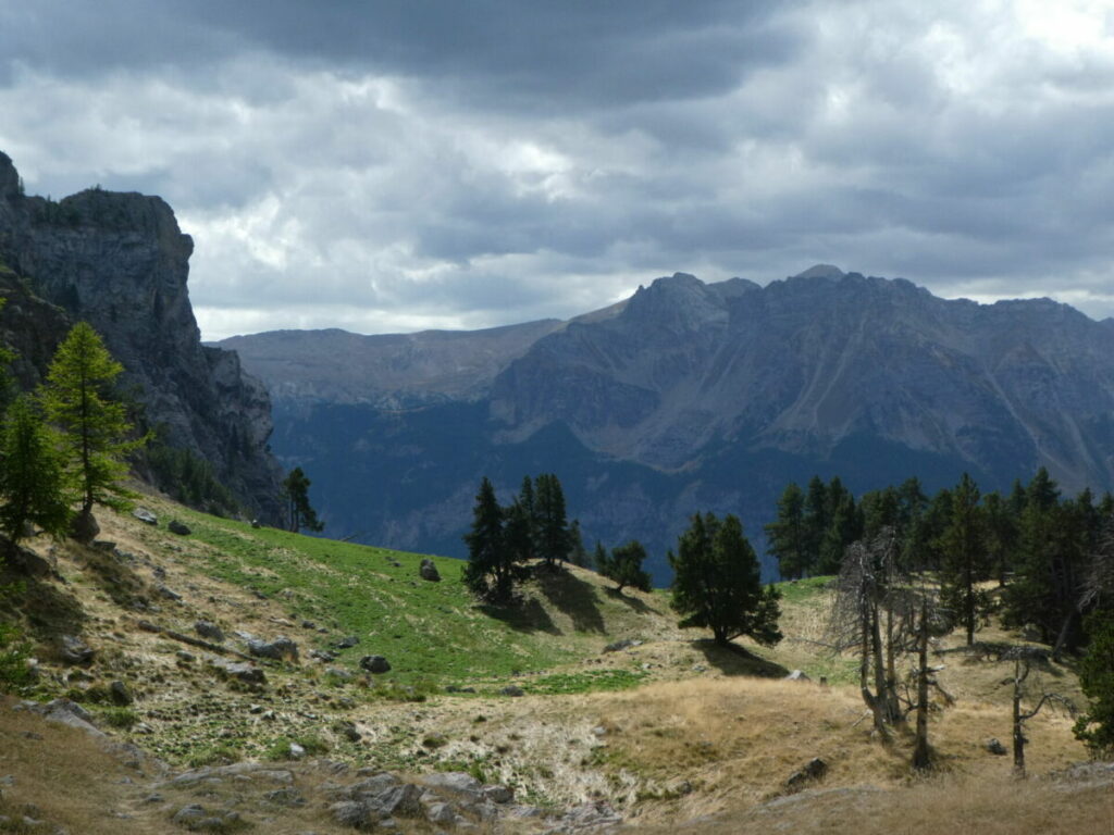 Les dernières prairies avant les gorges de l'Ascension