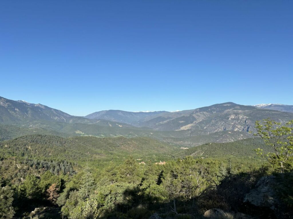 Vue depuis le col de Millières